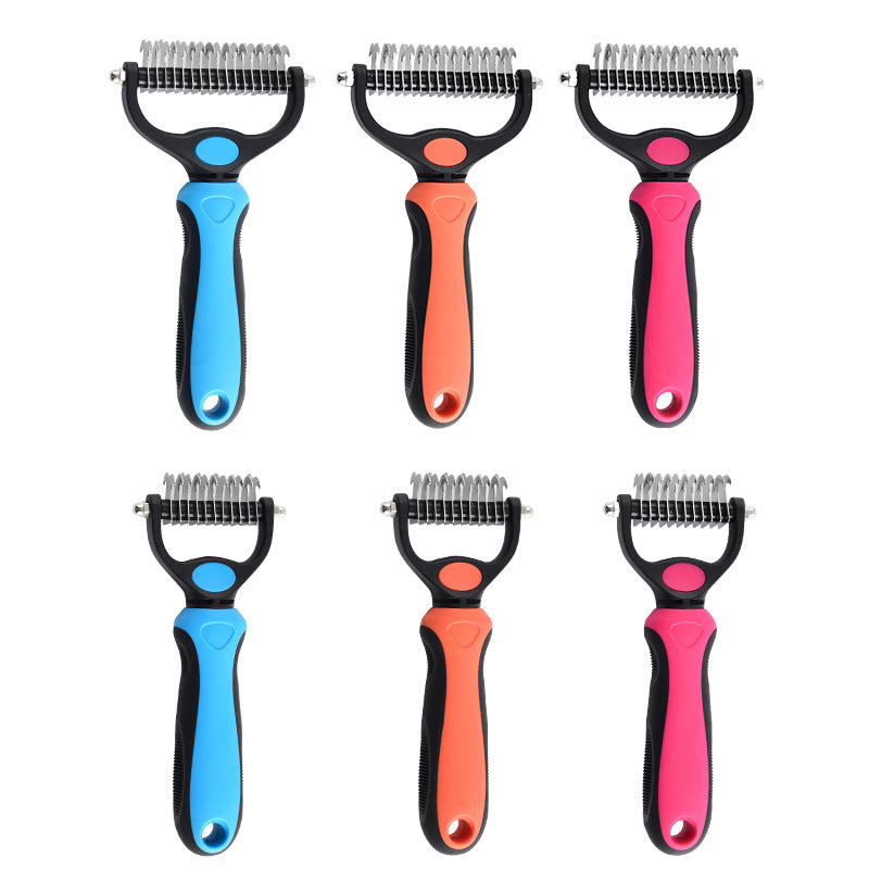 Universal Pet Hair Removal and Detangling Comb