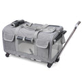 Foldable Pet Travel Carrier Trolley Box