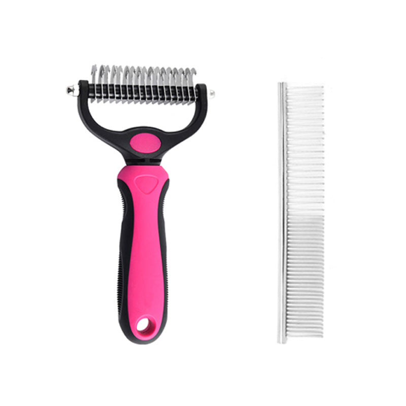 Universal Pet Hair Removal and Detangling Comb