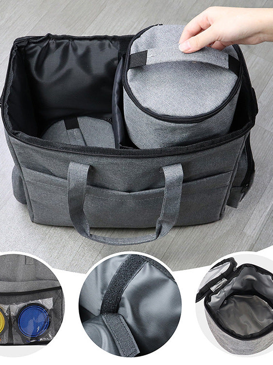 Portable Waterproof Pet Travel Backpack for Food and Toys