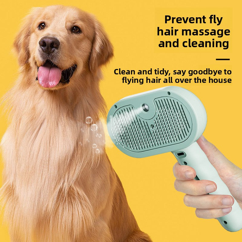 Pet Spray Grooming Comb for Cats and Dogs